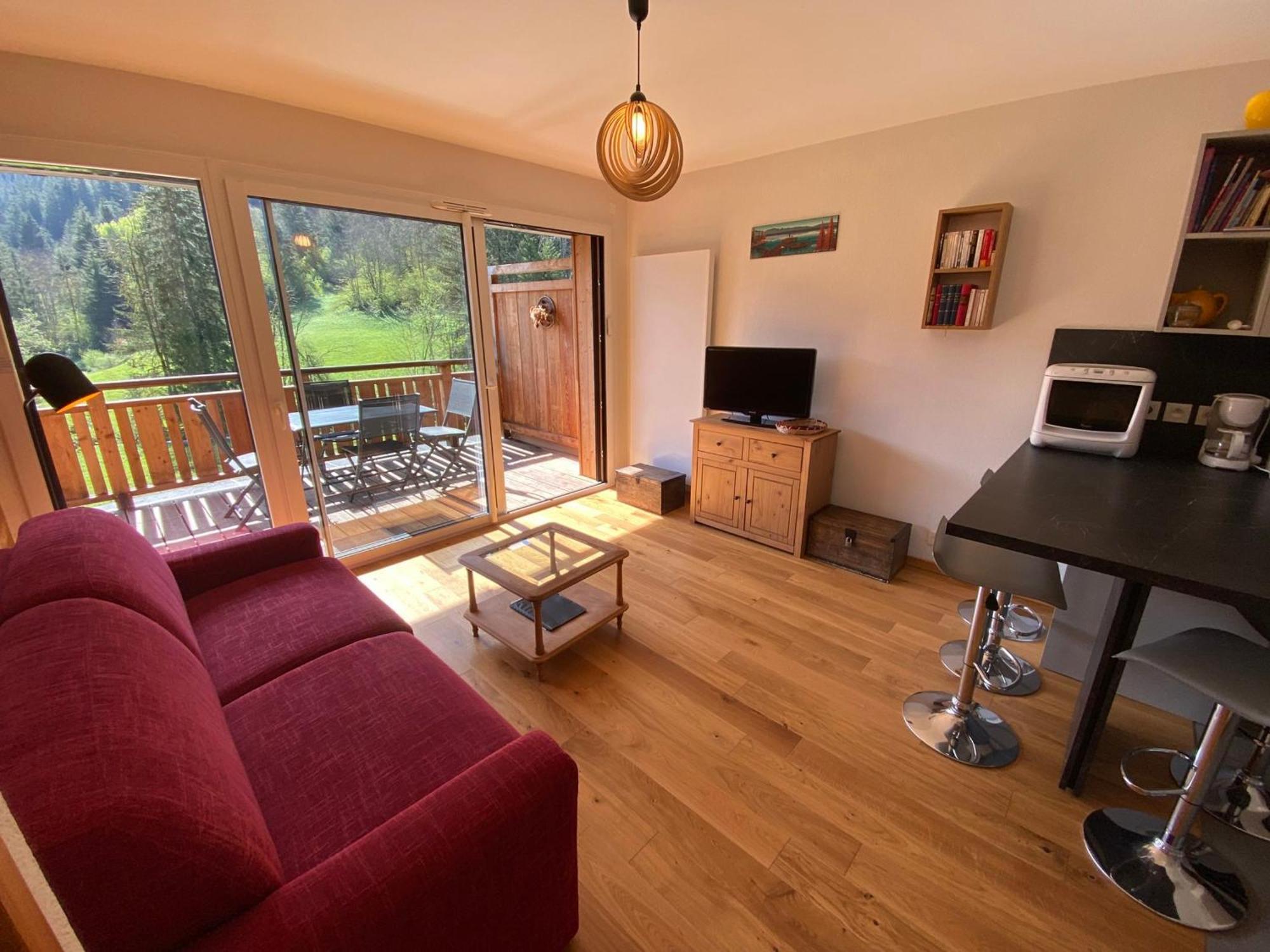 Appartement Contemporain, Spacieux Et Lumineux, Dans Une Residence Calme A Chatel, Proche Des Pistes! - Fr-1-693-84 Экстерьер фото